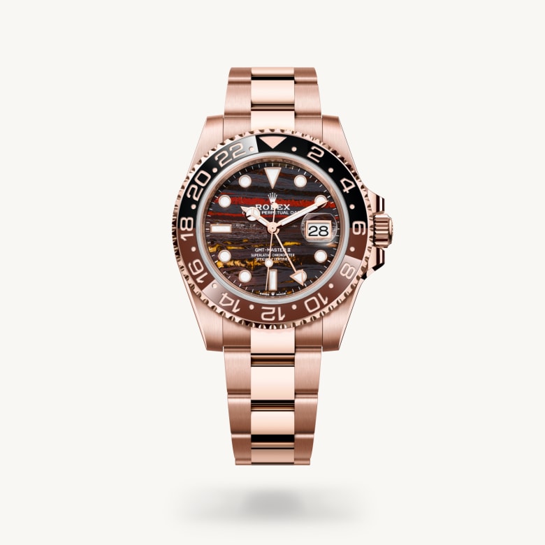 Rolex gmt-master-ii in 18 ct Everose gold, m126715chnr-0002 - Nam Sawang