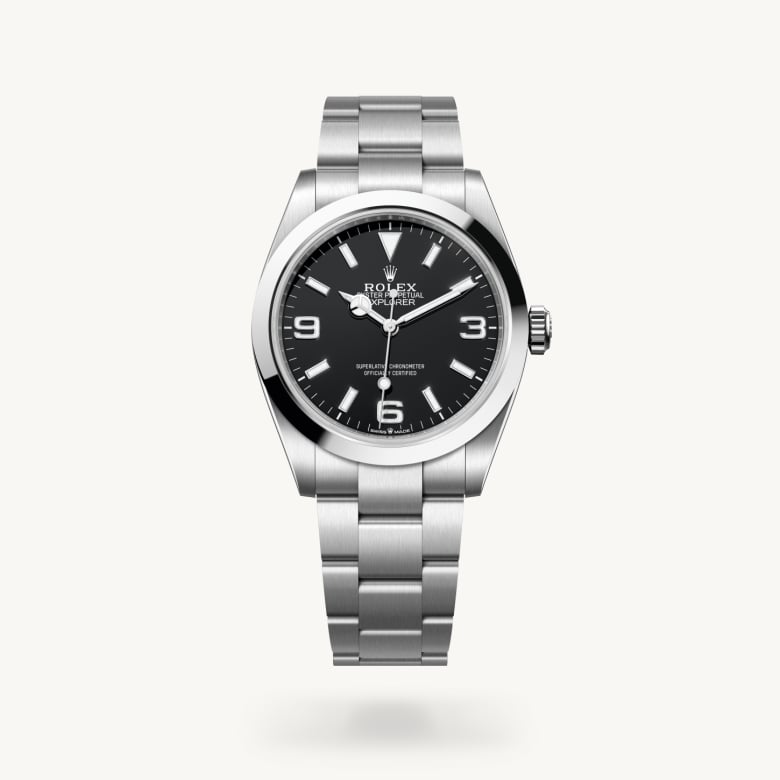 Rolex explorer in Oystersteel, m224270-0001 - Nam Sawang