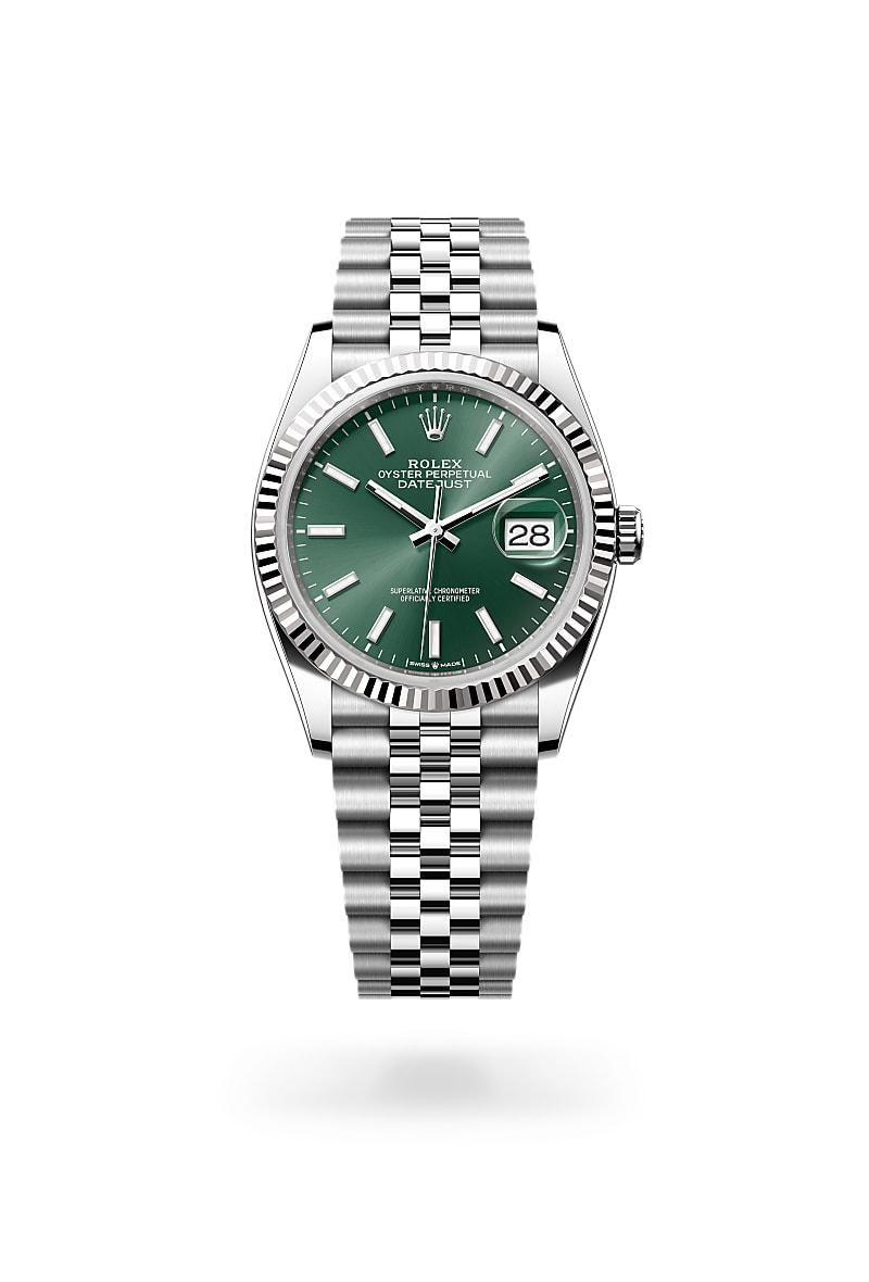 Rolex datejust in White Rolesor, m126234-0051 - Nam Sawang