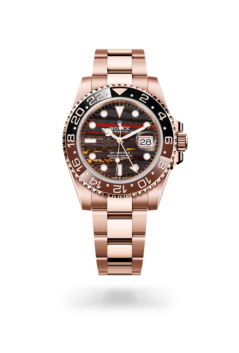 Rolex gmt-master-ii in 18 ct Everose gold, m126715chnr-0002 - Nam Sawang