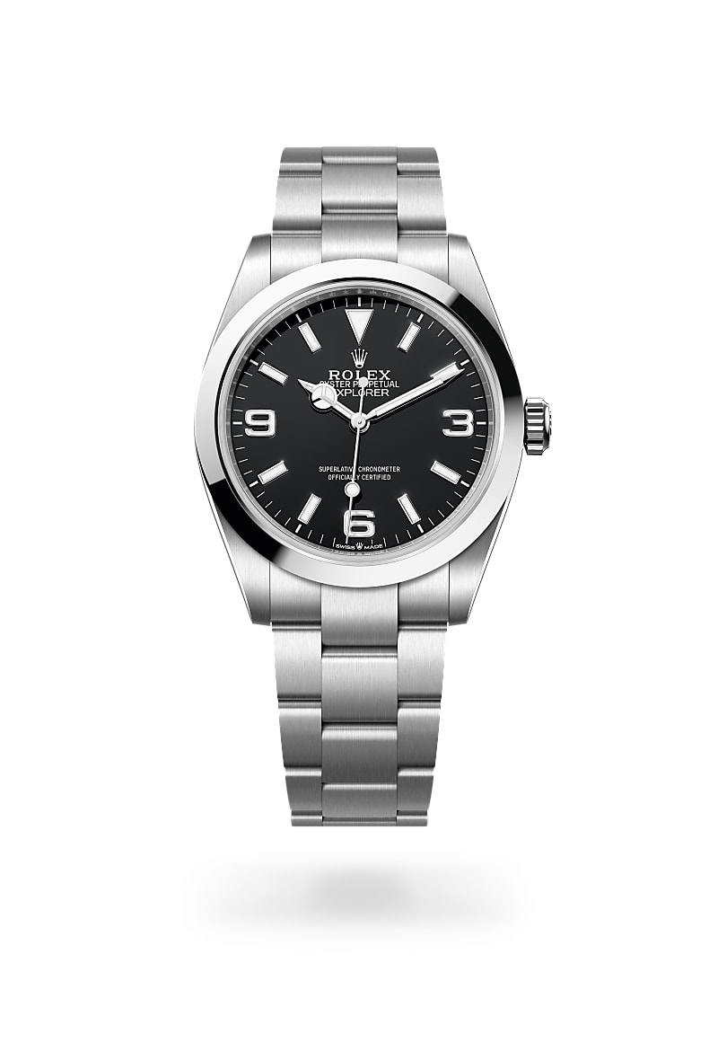 Rolex explorer in Oystersteel, m224270-0001 - Nam Sawang