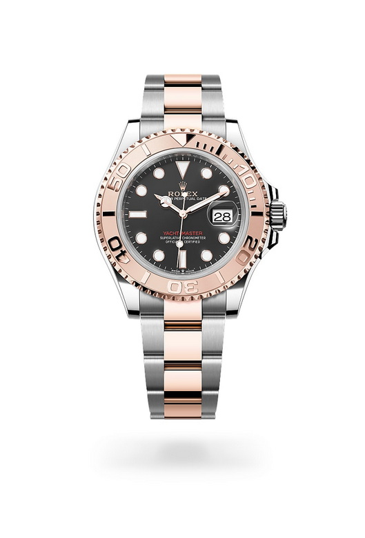Rolex yacht-master ในวัสดุ Everose Rolesor, m126621-0002 - นำสว่าง