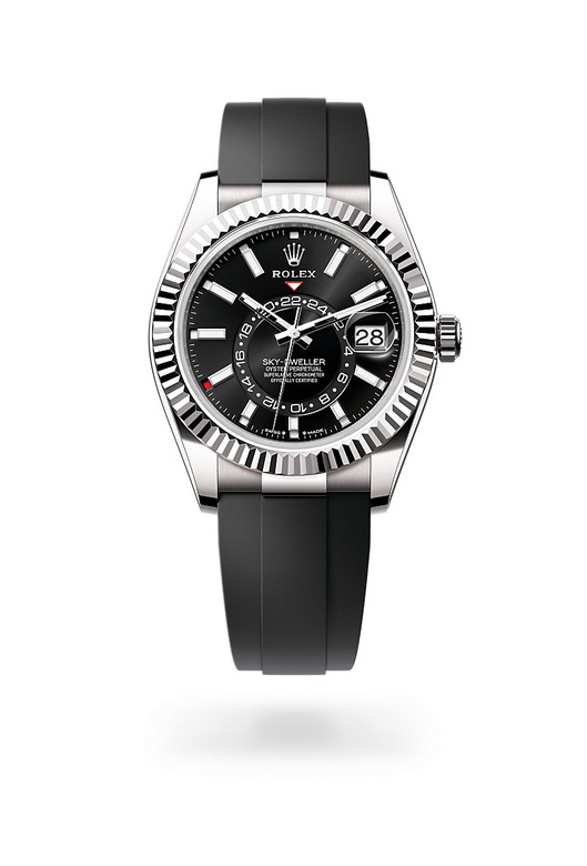 Rolex sky-dweller ในวัสดุ ทองคำขาว, m336239-0002 - นำสว่าง
