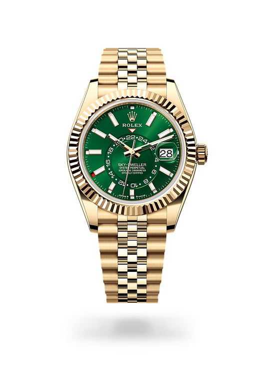 Rolex sky-dweller ในวัสดุ ทองคำ 18 กะรัต, m336938-0008 - นำสว่าง